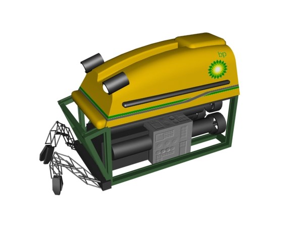 3d rov underwater model