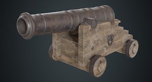 vessel cannon 1b 3D model