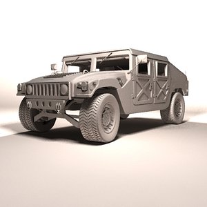 Humvee luxury edition Rigged