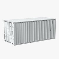 20 ft ISO Container White