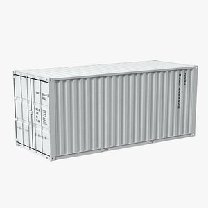 20 ft ISO Container White