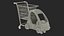 3D model Supermarket Toy Shopping Carts  Collection