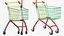 3D model Supermarket Toy Shopping Carts  Collection