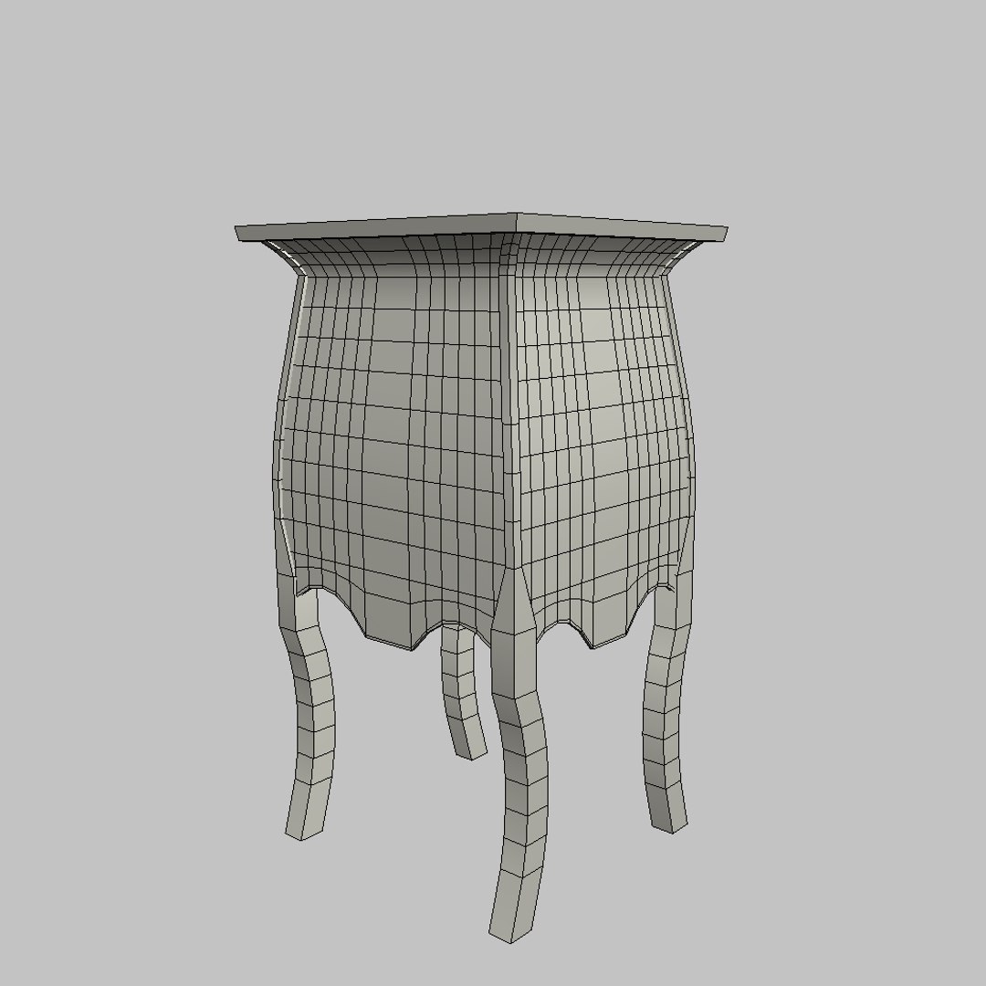 3d Deco Chest Model
