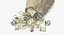 money bags open 3d max