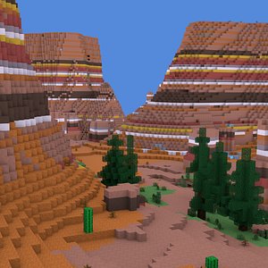Minecraft Badlands