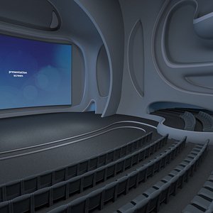 Conference Hall 3D model