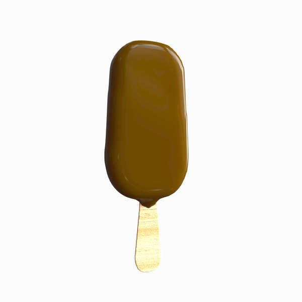 Ice Cream on Stick - 3D Asset 3D model