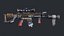 Super Weapons PBR Pack | Stylized Game-Ready Guns for Unity &amp; Unreal