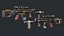 Super Weapons PBR Pack | Stylized Game-Ready Guns for Unity &amp; Unreal