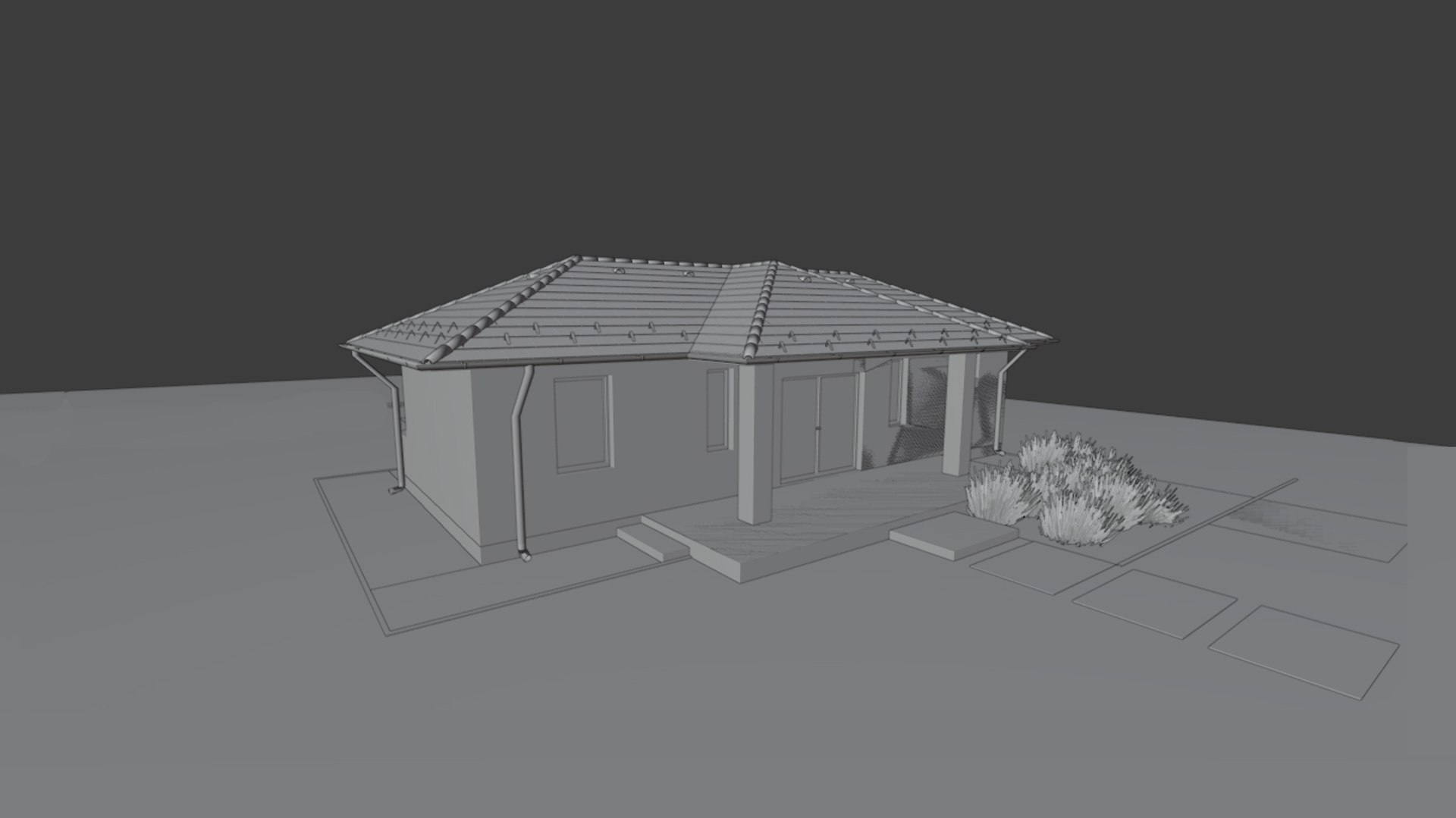 3D model modern minimal house https://p.turbosquid.com/ts-thumb/0M/JArDmu/96/szintelenelolhatso/jpg/1688994610/1920x1080/fit_q87/fd02c38b75284ad12572984f7ce79665af9c95d1/szintelenelolhatso.jpg