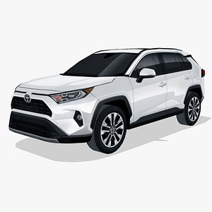 3D Toyota RAV4 2019