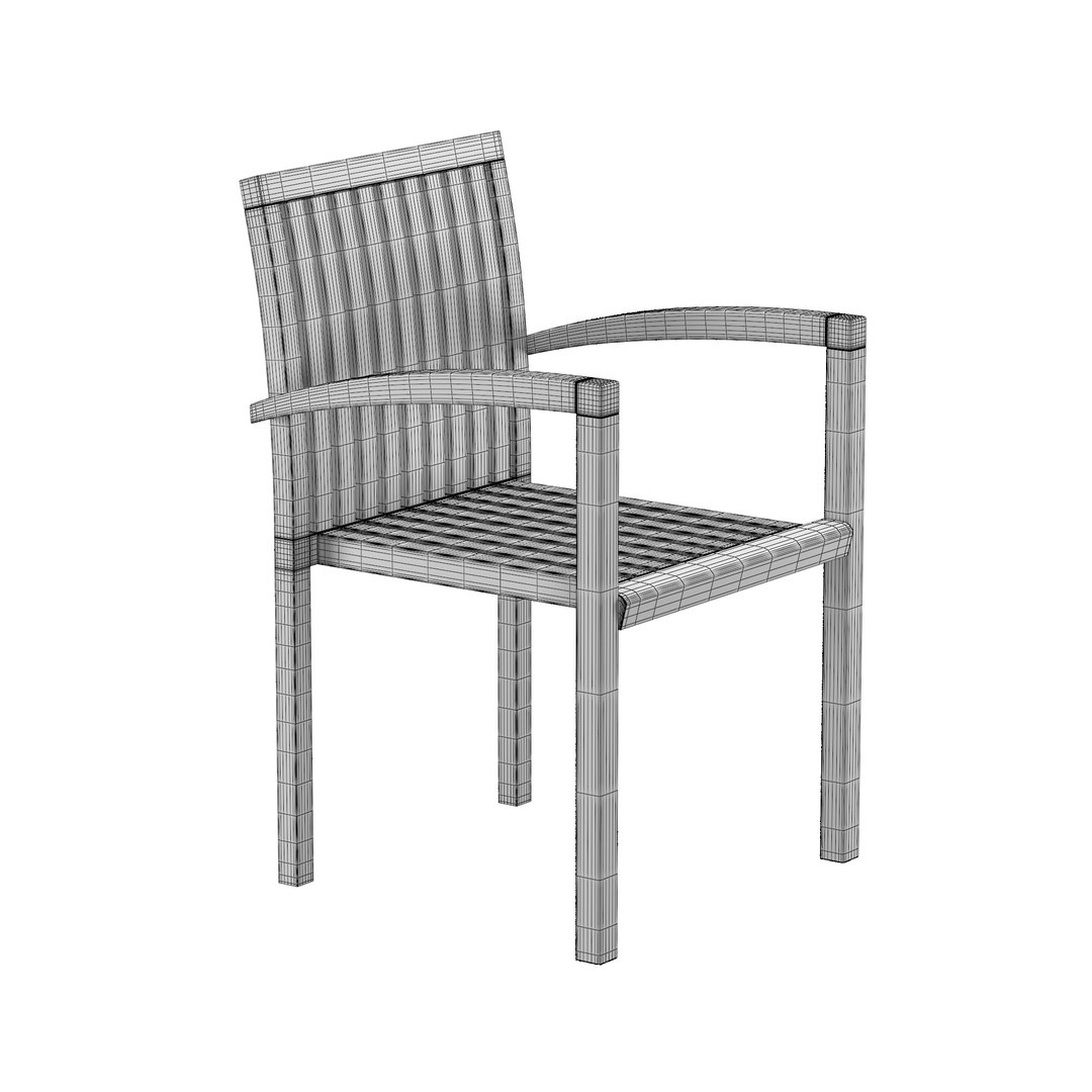 Henry Hall Designs chair 3D model - TurboSquid 1774178