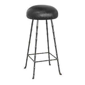 Rose uniacke high upholstered bar stool