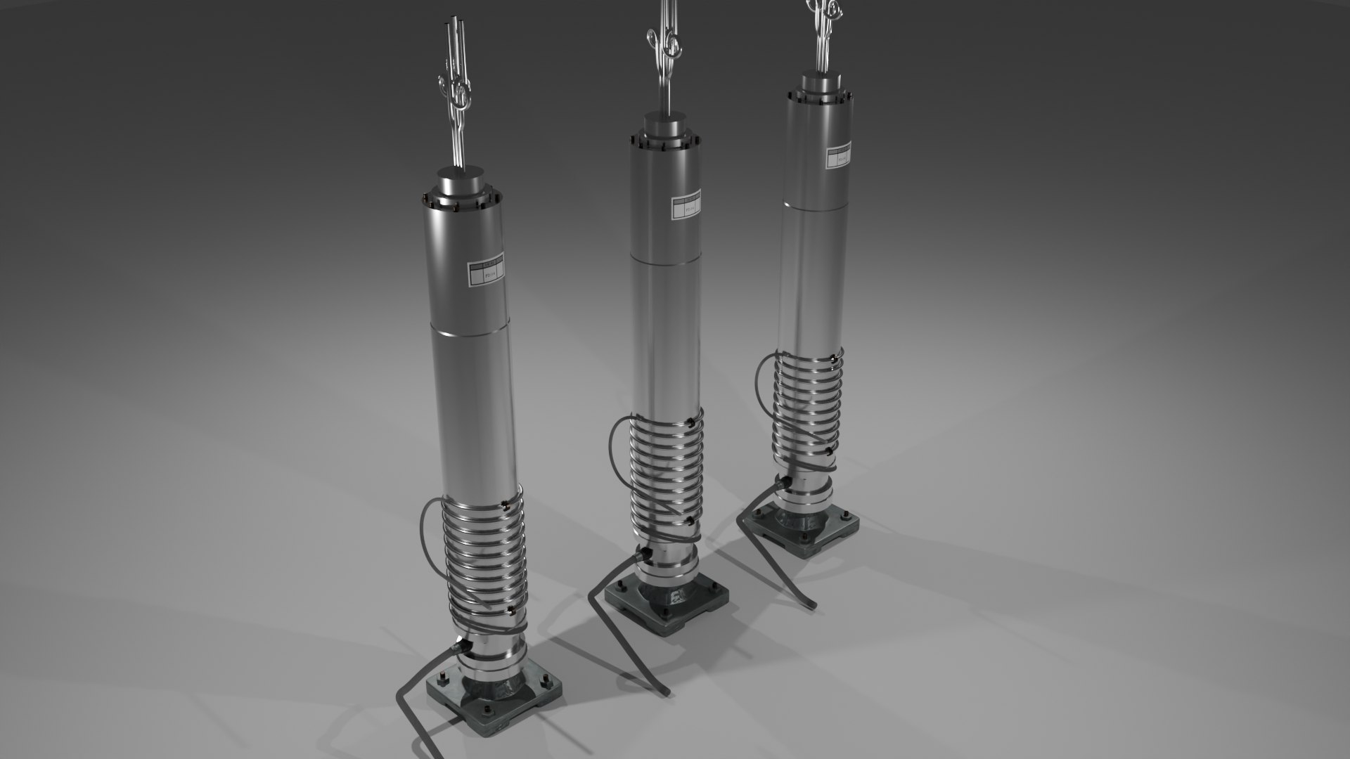 3D uranium centrifuge - TurboSquid 2183954