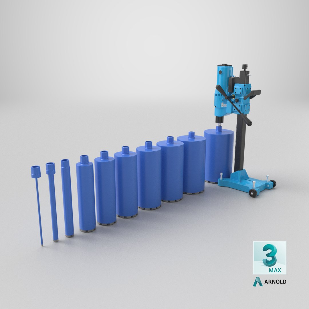 Concrete Core Drill Machine with Core Bit Set Blue 3D model https://p.turbosquid.com/ts-thumb/0M/VrQe7u/1I/stemcell_max_arnold_render/png/1770148469/1920x1080/fit_q87/a4998cc6aaf66ef1456aada3e384b03283ed482d/stemcell_max_arnold_render.jpg