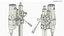 Concrete Core Drill Machine with Core Bit Set Blue