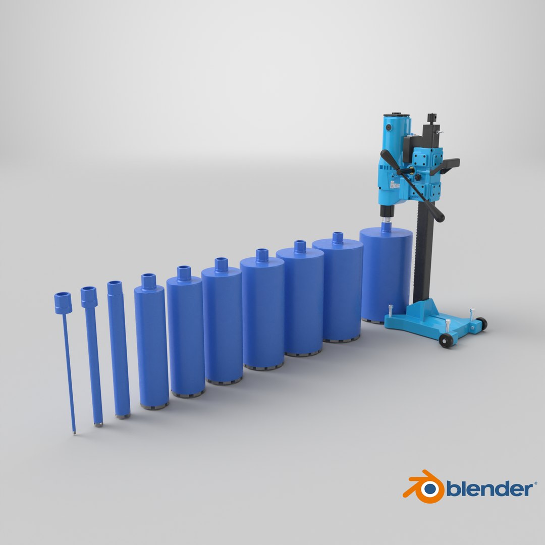 Concrete Core Drill Machine with Core Bit Set Blue 3D model https://p.turbosquid.com/ts-thumb/0M/VrQe7u/ci/stemcell_blender_cycles_render/png/1770148460/1920x1080/fit_q87/b5d2483369f4ee2a89fac4ed03e9822001b1302f/stemcell_blender_cycles_render.jpg