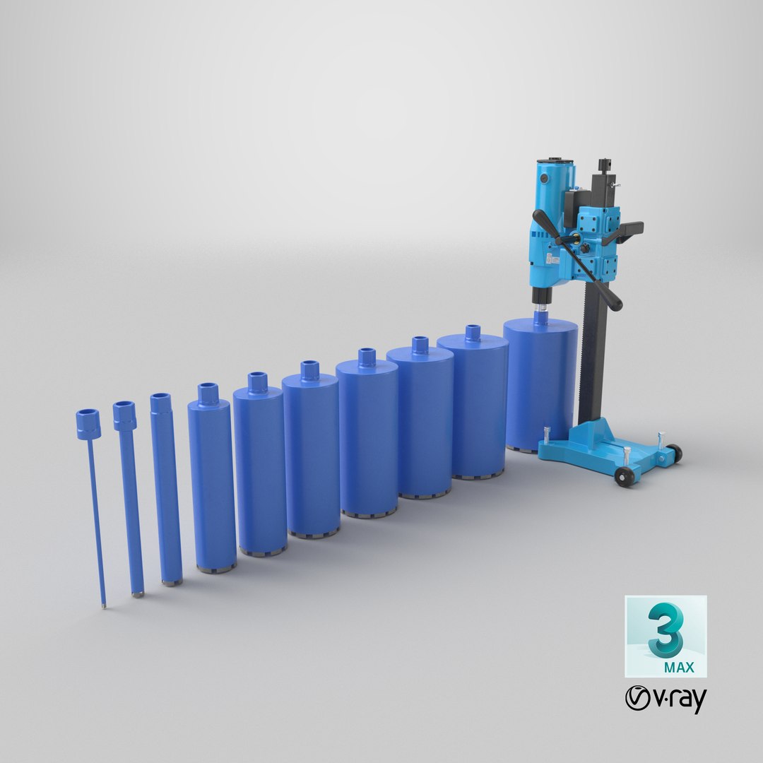 Concrete Core Drill Machine with Core Bit Set Blue 3D model https://p.turbosquid.com/ts-thumb/0M/VrQe7u/qh/stemcell_max_vray_render/png/1770148467/1920x1080/fit_q87/72d70863c61c30a0349e72569580e42e0eb13ad7/stemcell_max_vray_render.jpg