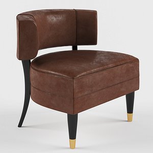 3d chair armchair model