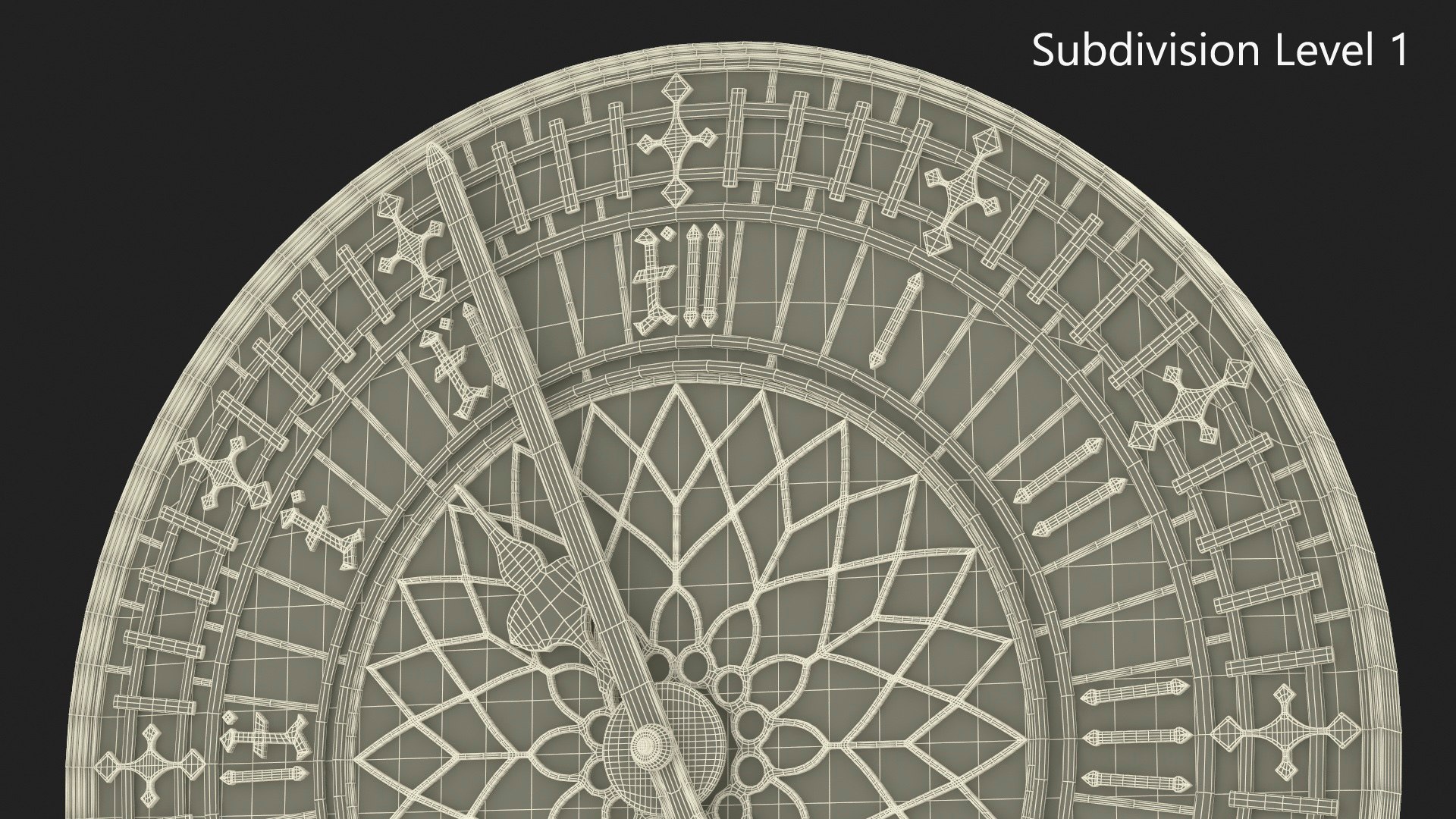 Large Dial Turret Clock Mechanism Used 3D - TurboSquid 2397047