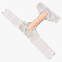 Patient Care Adult Absorbent Diaper Tape Unfolded