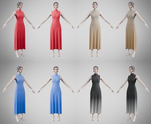 Dress 56 Gradient Colors With Design 4