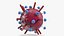 Influenza Virus Cross-Section Teaching Model Red