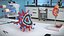Influenza Virus Cross-Section Teaching Model Red