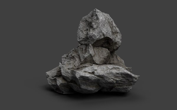 3D rock height games - TurboSquid 1652554