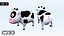 3D animals cow model