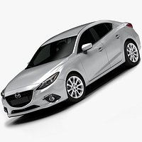 2014 Mazda 3 Sedan (Low Interior)
