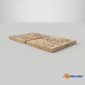 Tablets of the Covenant 3D model