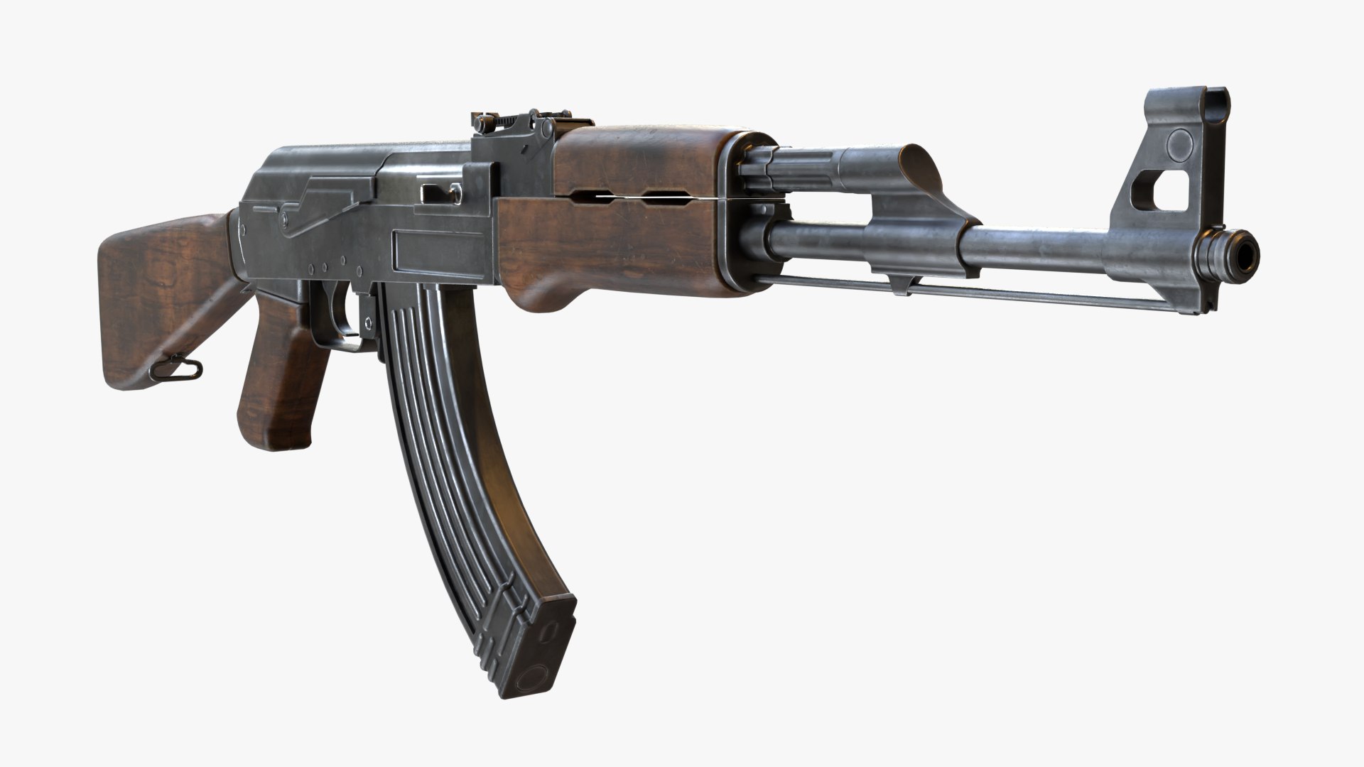 modèle 3D de LEGO AK-47 (Amélioré) - TurboSquid 1132107