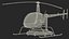 Helicopter Trainer Simulator Blue 3D