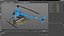 Helicopter Trainer Simulator Blue 3D
