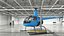 Helicopter Trainer Simulator Blue 3D