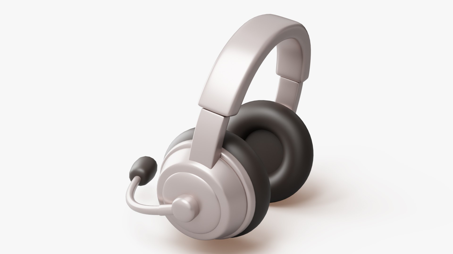 3D Model Headset With Microphone - TurboSquid 2445369