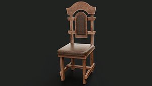 Antique wooden chair