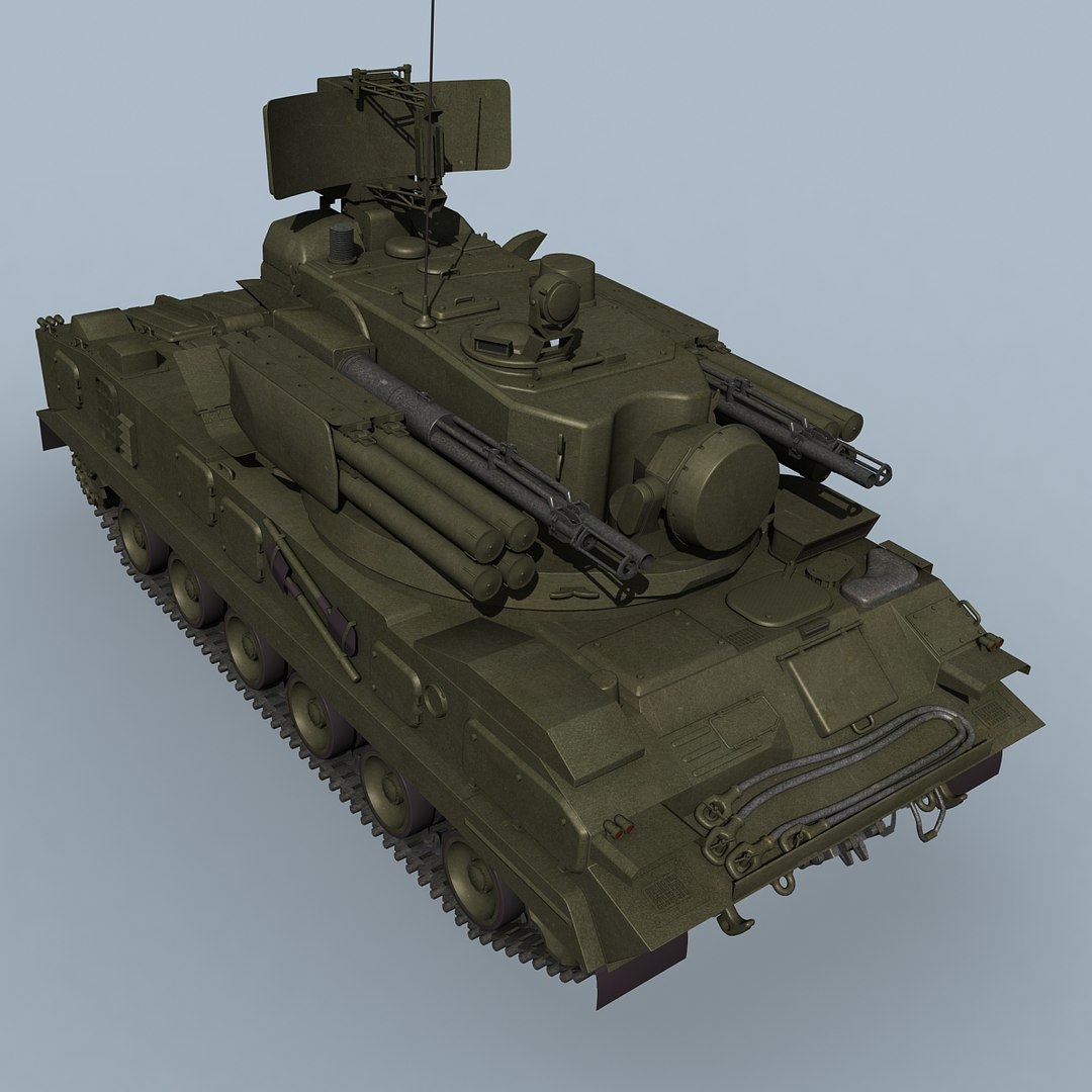 Russian Sa-19 Grison 3d Model