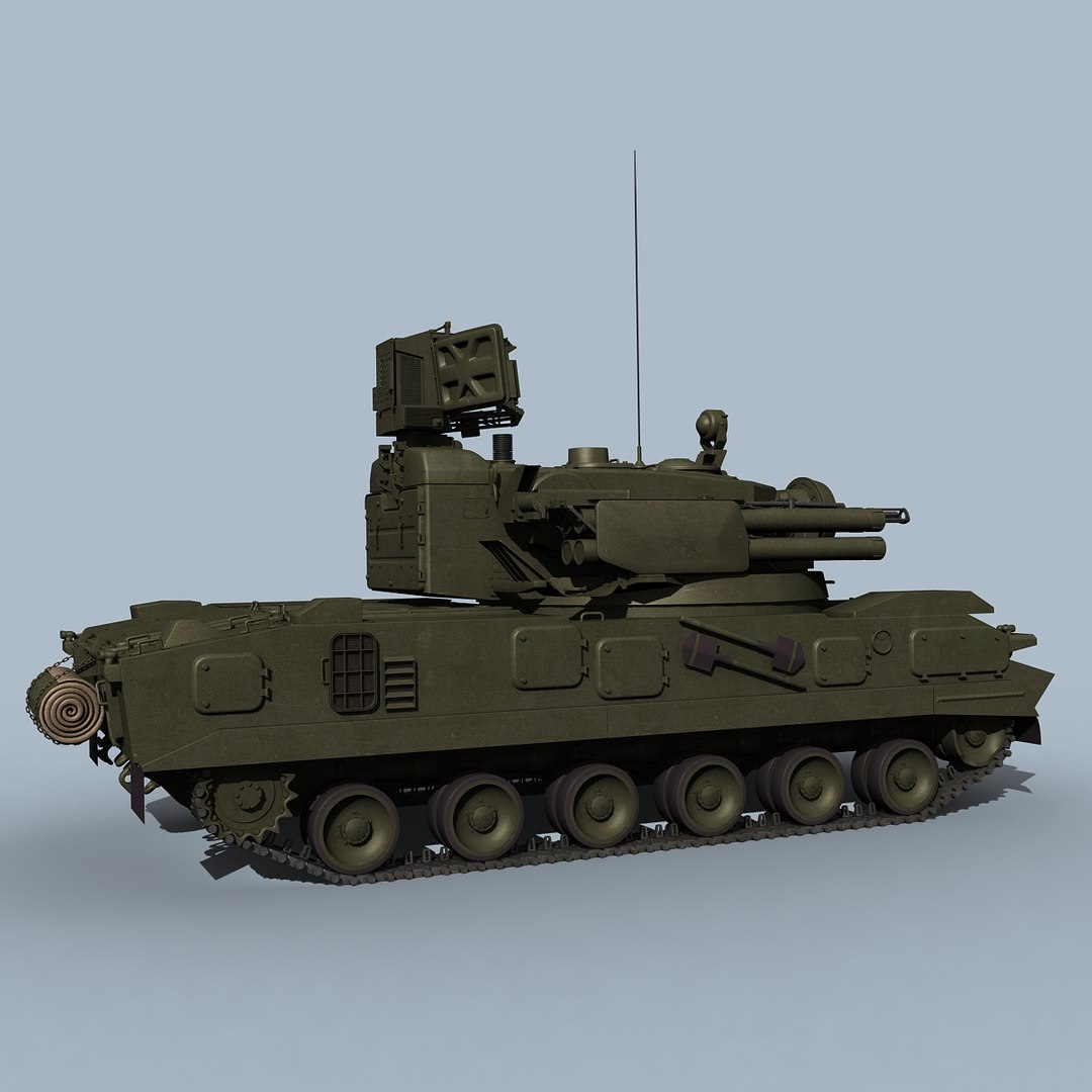 Russian Sa-19 Grison 3d Model