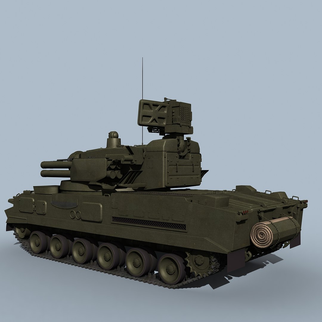 Russian Sa-19 Grison 3d Model