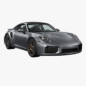 2026 Porsche 911 Turbo S Coupe 992 3D