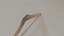 Clothes Hanger 3D illustration