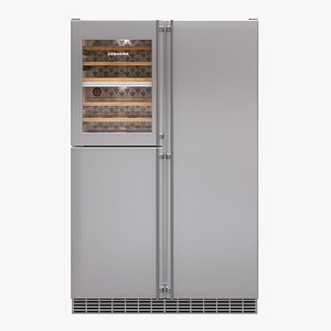 3D appliance fridge liebherr
