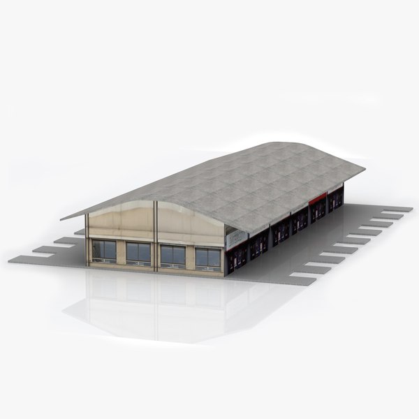 3d intercity autobus terminal