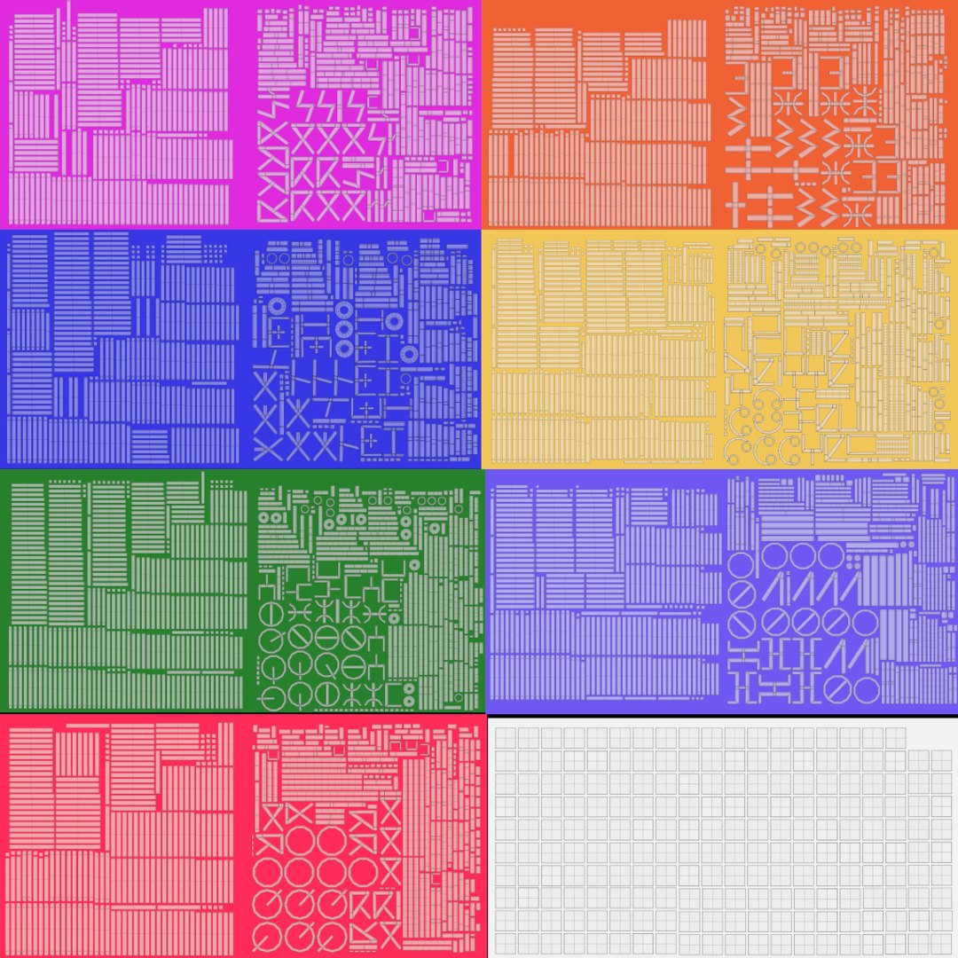 Tifinagh Alphabet Cubes 3D model https://p.turbosquid.com/ts-thumb/0N/MtmDjQ/lt/tifinaghalphabets_uvlayout/png/1761102263/1920x1080/fit_q87/9a56939ba0667667ebe143176d8cd815ea4fb5ec/tifinaghalphabets_uvlayout.jpg