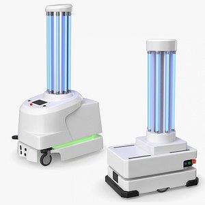 3D UV Disinfection Robots
