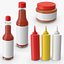 3D Condiments Collection