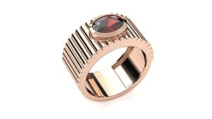 3D RING 002- 2023 BEZEL setting model